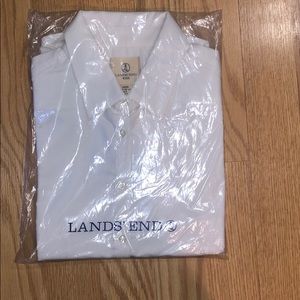 Lands End oxford shirt NWT